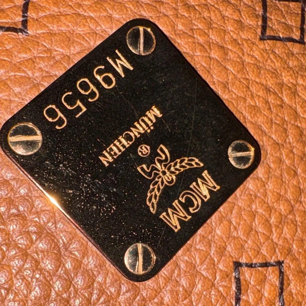 MCM Visetos Brown  Tote
